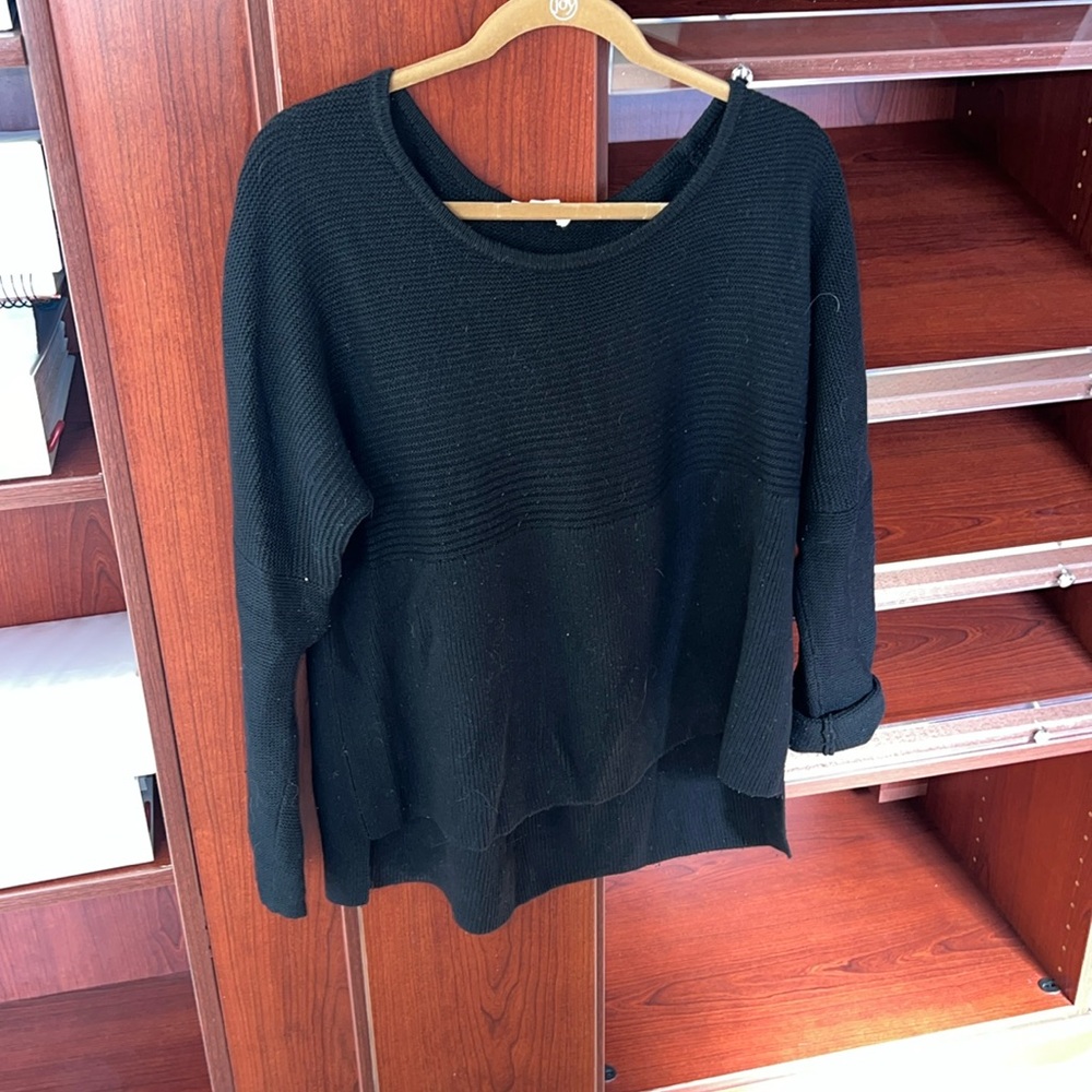 Helmut Lang black sweater! Size M